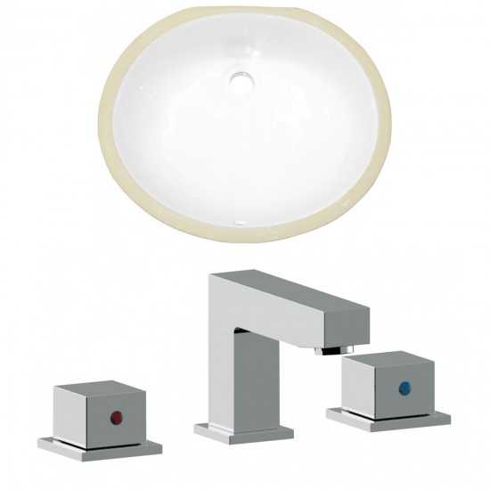 19.5-in. W Bathroom Undermount Sink Set_AI-22693