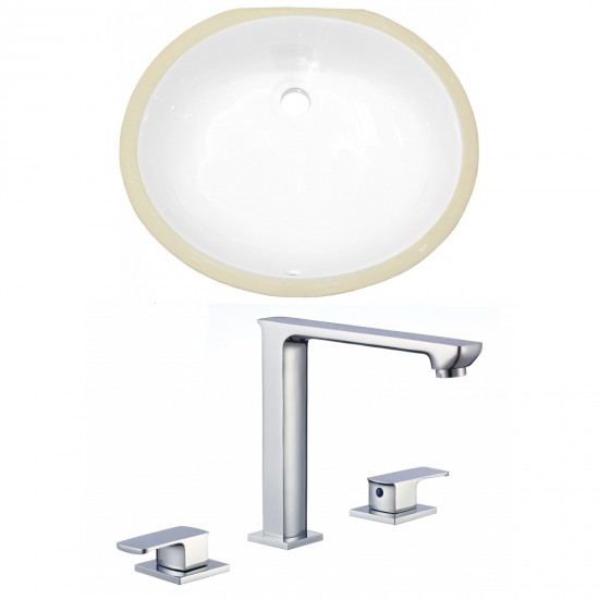 19.5-in. W Bathroom Undermount Sink Set_AI-22694