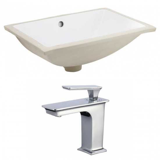 20.75-in. W Bathroom Undermount Sink Set_AI-22735