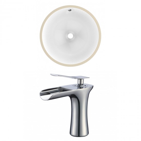 16.5-in. W Bathroom Undermount Sink Set_AI-22755