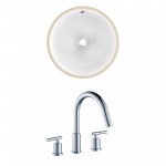 15.25-in. W Bathroom Undermount Sink Set_AI-22842