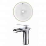 15.25-in. W Bathroom Undermount Sink Set_AI-22843