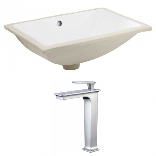 18.25-in. W Bathroom Undermount Sink Set_AI-22890