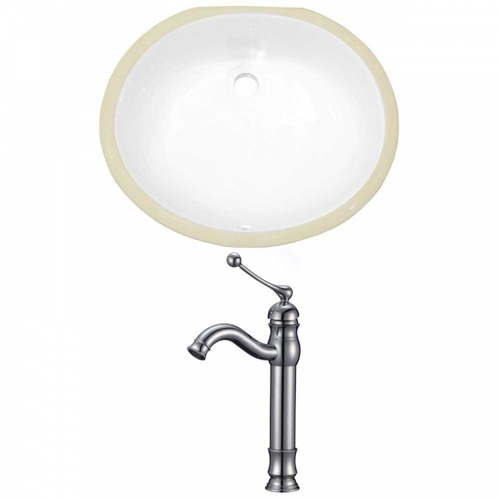 19.5-in. W Bathroom Undermount Sink Set_AI-22928