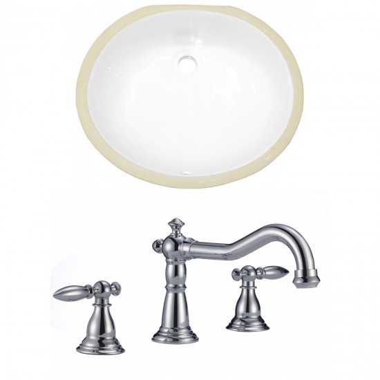 19.5-in. W Bathroom Undermount Sink Set_AI-22929