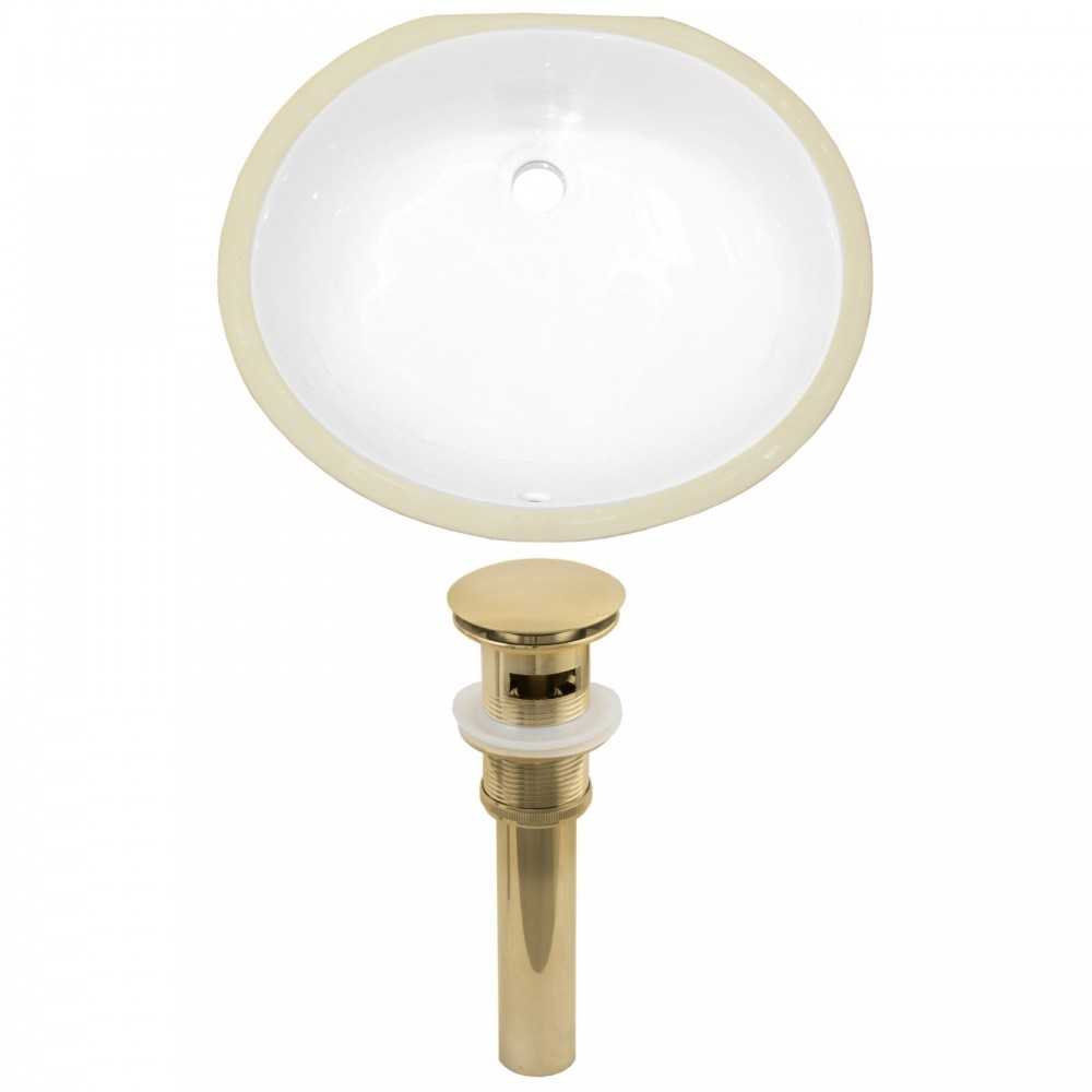 16.5-in. W Bathroom Undermount Sink Set_AI-24890