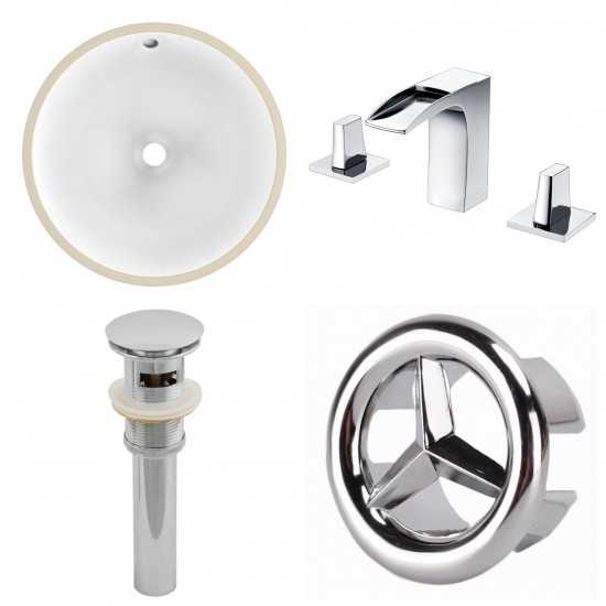 16.5-in. W Bathroom Undermount Sink Set_AI-25922