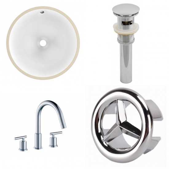 16.5-in. W Bathroom Undermount Sink Set_AI-25925