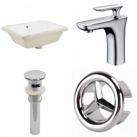 18.25-in. W Bathroom Undermount Sink Set_AI-25932