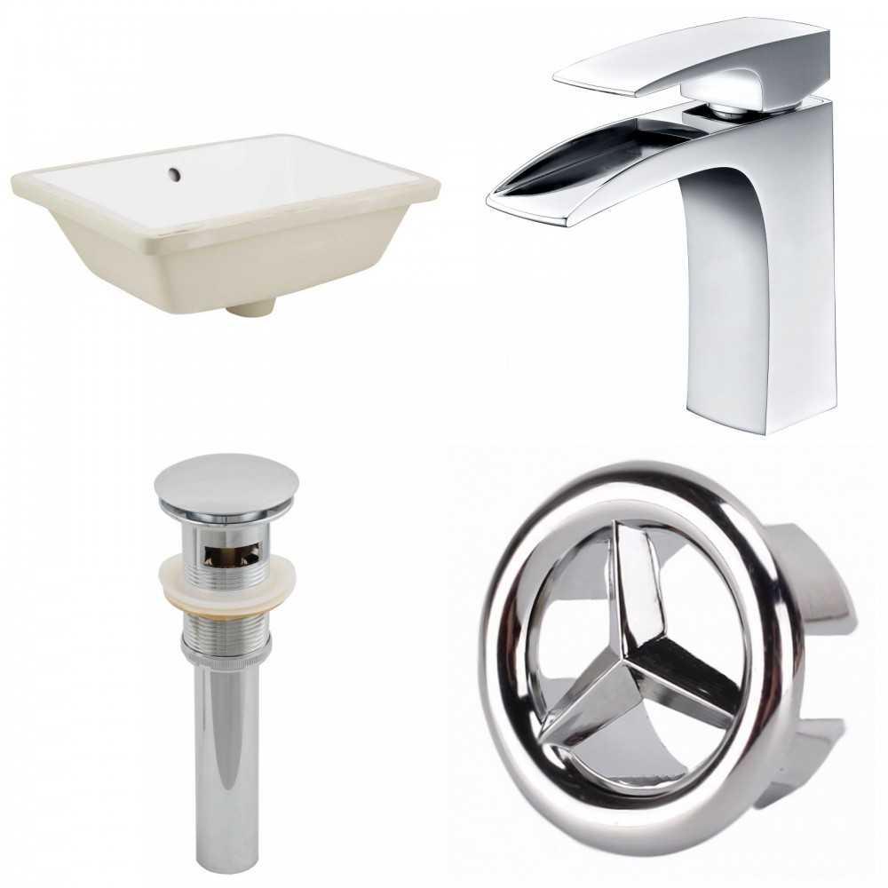 18.25-in. W Bathroom Undermount Sink Set_AI-25933