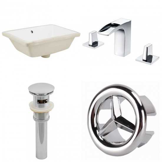 18.25-in. W Bathroom Undermount Sink Set_AI-25934