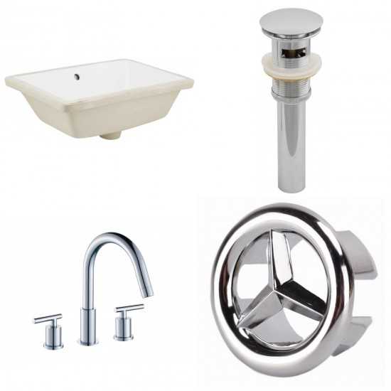 18.25-in. W Bathroom Undermount Sink Set_AI-25937