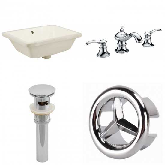 18.25-in. W Bathroom Undermount Sink Set_AI-25941