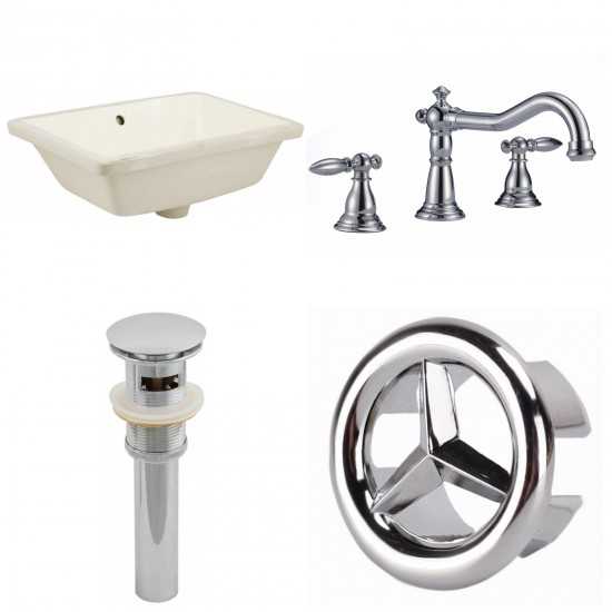 18.25-in. W Bathroom Undermount Sink Set_AI-25948