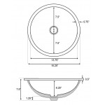 15.25-in. W Bathroom Undermount Sink Set_AI-25951
