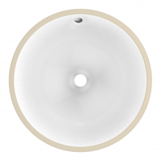 15.25-in. W Bathroom Undermount Sink Set_AI-25951