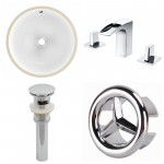 15.25-in. W Bathroom Undermount Sink Set_AI-25958