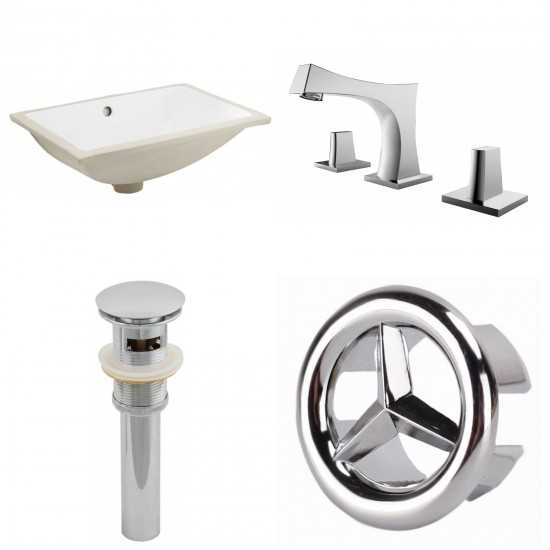 18.25-in. W Bathroom Undermount Sink Set_AI-25963