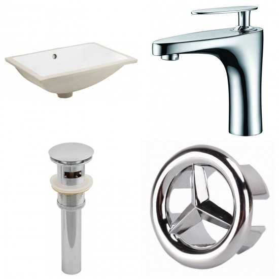 18.25-in. W Bathroom Undermount Sink Set_AI-25966