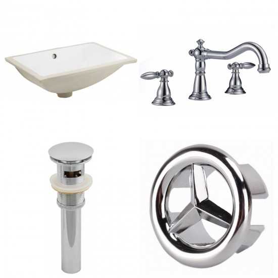 18.25-in. W Bathroom Undermount Sink Set_AI-25972