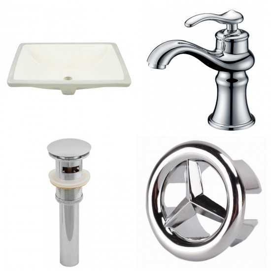 18.25-in. W Bathroom Undermount Sink Set_AI-25976