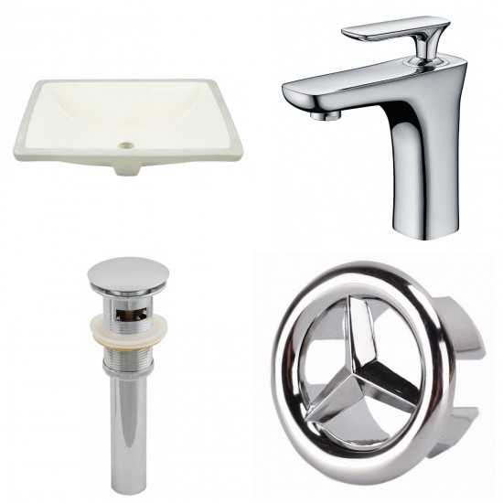 18.25-in. W Bathroom Undermount Sink Set_AI-25980