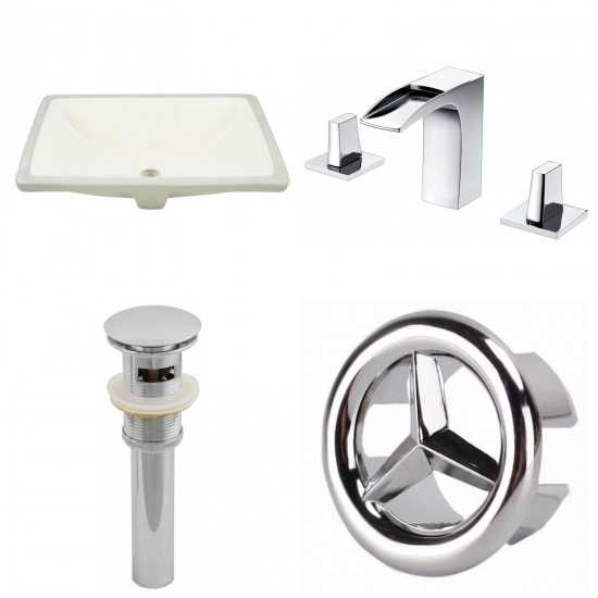 18.25-in. W Bathroom Undermount Sink Set_AI-25982