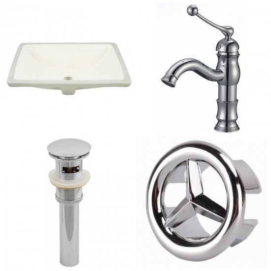 18.25-in. W Bathroom Undermount Sink Set_AI-25983