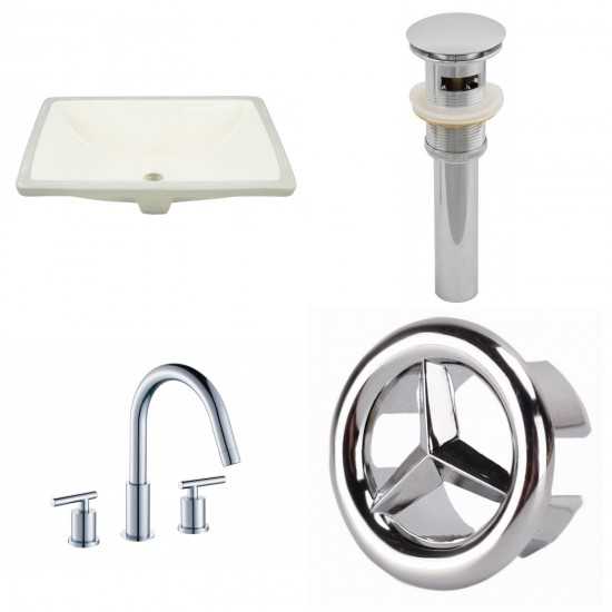 18.25-in. W Bathroom Undermount Sink Set_AI-25985