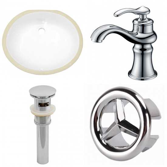 19.5-in. W Bathroom Undermount Sink Set_AI-25988