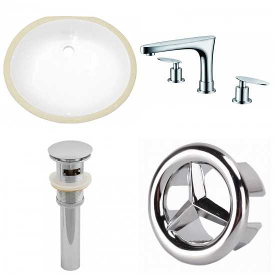 19.5-in. W Bathroom Undermount Sink Set_AI-25991