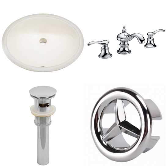 19.5-in. W Bathroom Undermount Sink Set_AI-26001