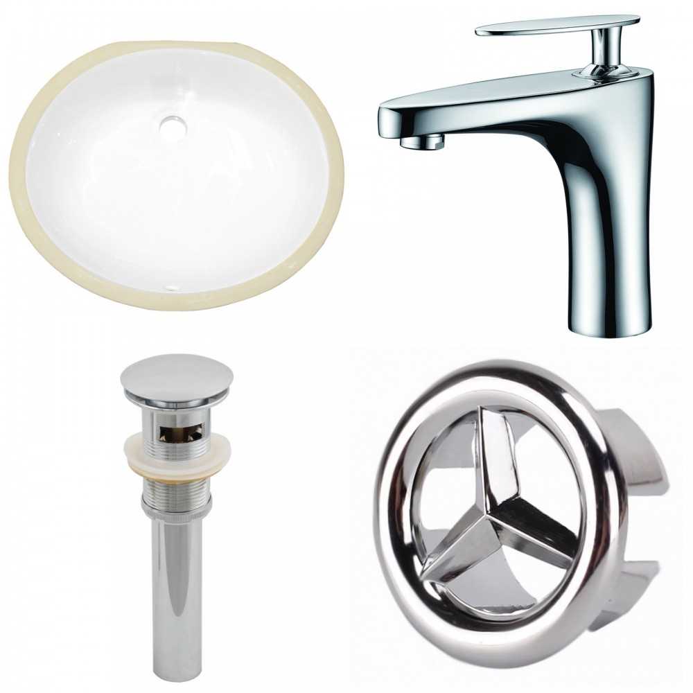 19.5-in. W Bathroom Undermount Sink Set_AI-26038