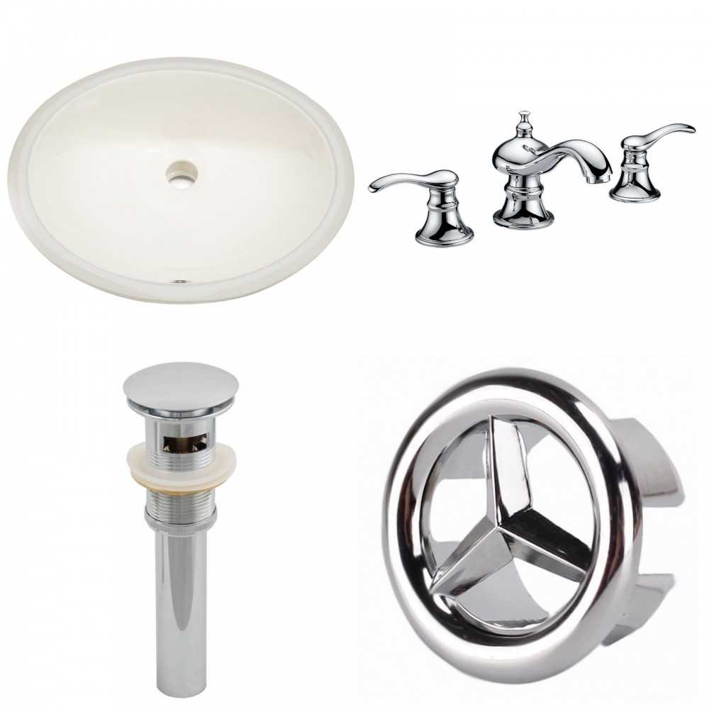 19.75-in. W Bathroom Undermount Sink Set_AI-26049