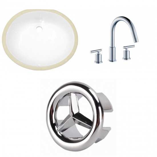 19.5-in. W Bathroom Undermount Sink Set_AI-26616