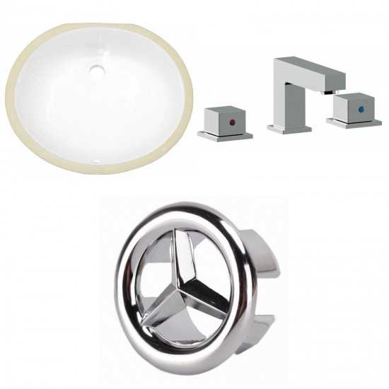 19.5-in. W Bathroom Undermount Sink Set_AI-26621