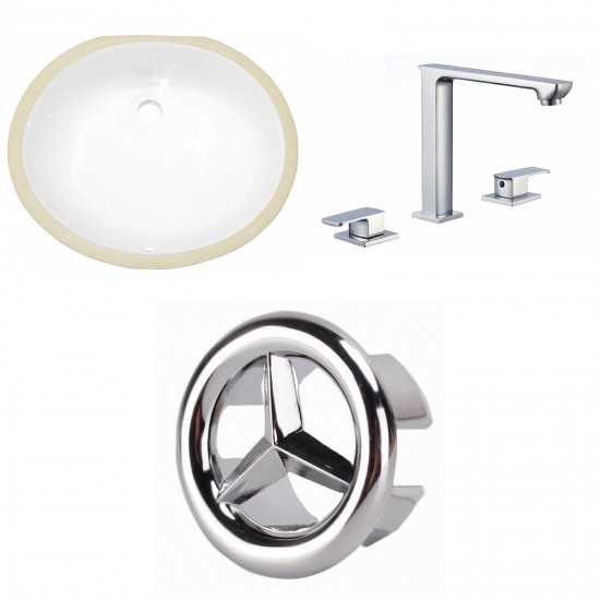 19.5-in. W Bathroom Undermount Sink Set_AI-26622