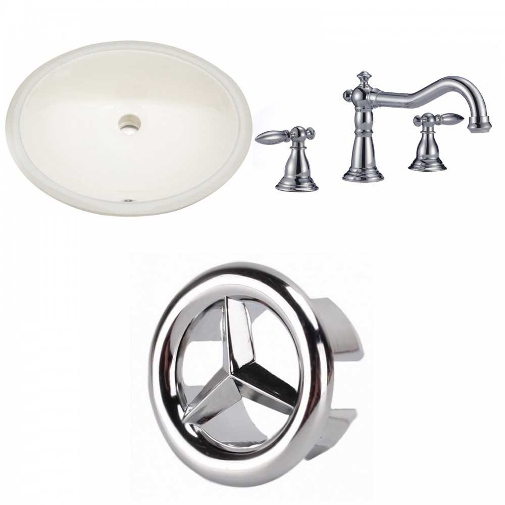 19.75-in. W Bathroom Undermount Sink Set_AI-26635