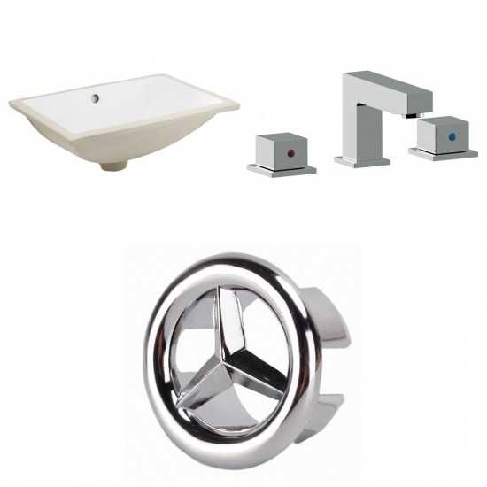 20.75-in. W Bathroom Undermount Sink Set_AI-26661