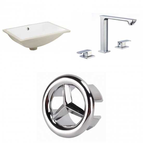 20.75-in. W Bathroom Undermount Sink Set_AI-26662