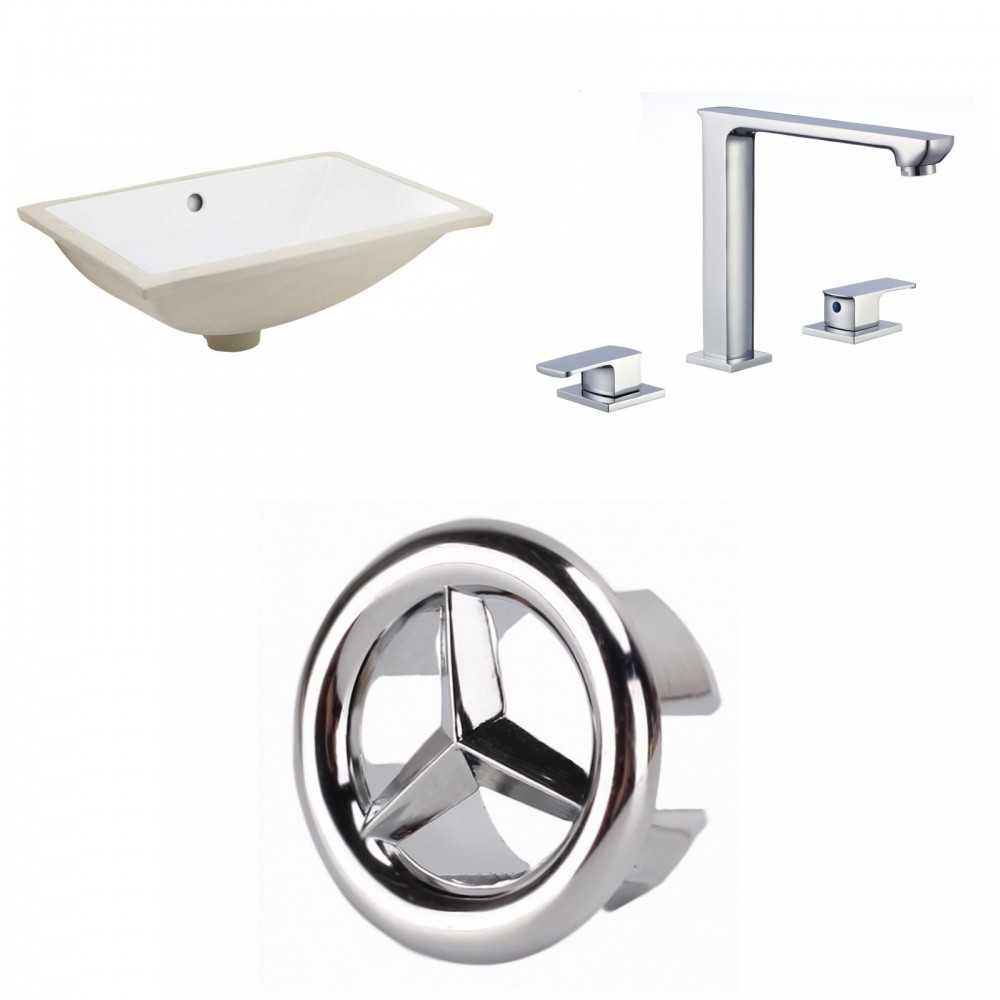 20.75-in. W Bathroom Undermount Sink Set_AI-26662