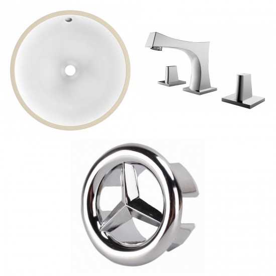 16.5-in. W Bathroom Undermount Sink Set_AI-26664