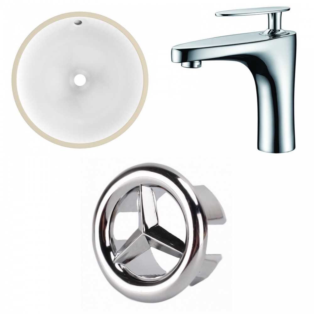 16.5-in. W Bathroom Undermount Sink Set_AI-26668