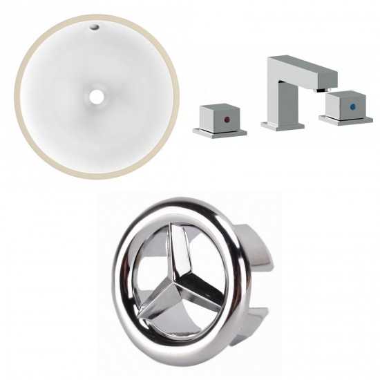 16.5-in. W Bathroom Undermount Sink Set_AI-26681