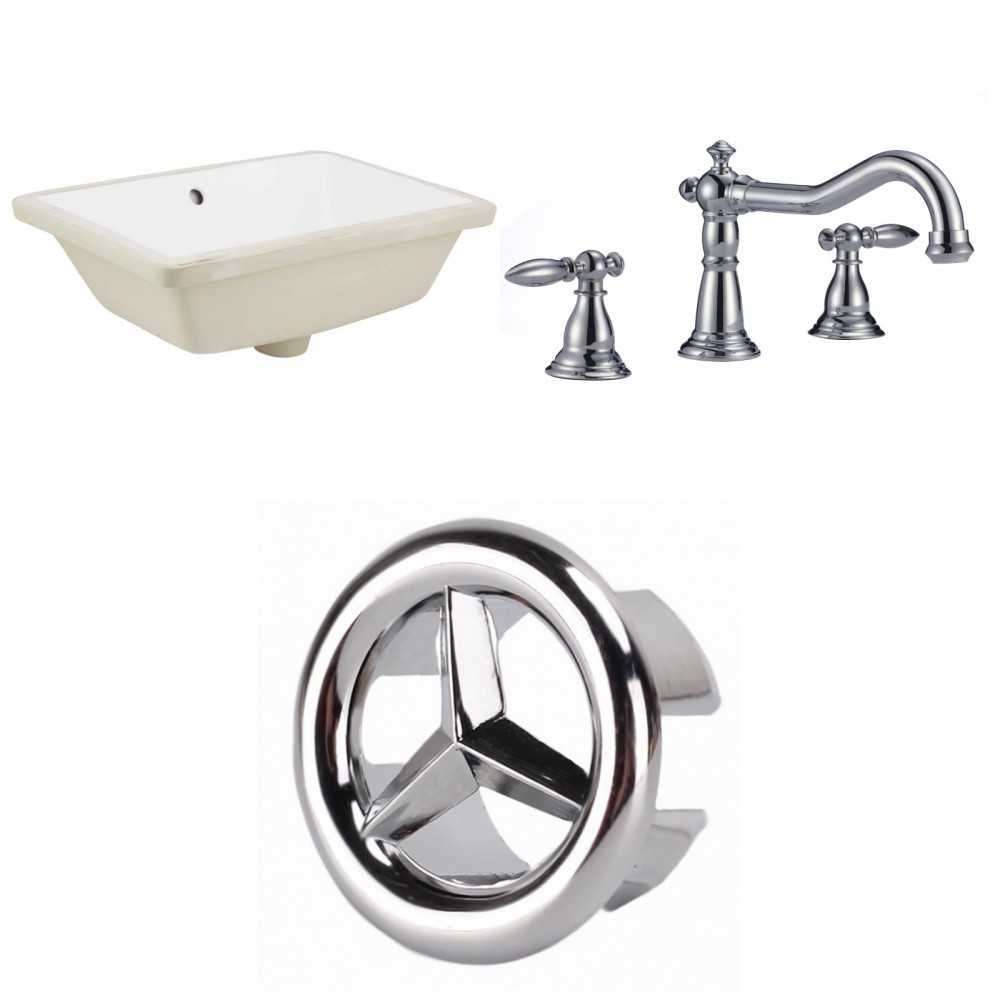 18.25-in. W Bathroom Undermount Sink Set_AI-26695