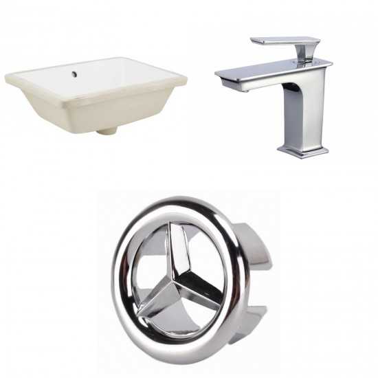 18.25-in. W Bathroom Undermount Sink Set_AI-26699