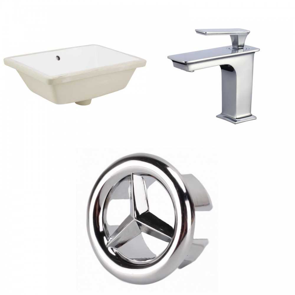 18.25-in. W Bathroom Undermount Sink Set_AI-26699