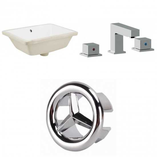 18.25-in. W Bathroom Undermount Sink Set_AI-26701