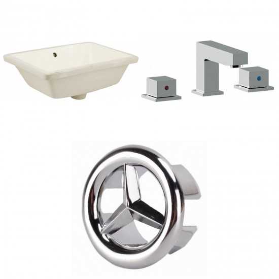 18.25-in. W Bathroom Undermount Sink Set_AI-26741