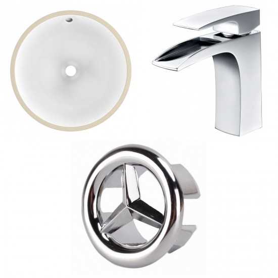 15.25-in. W Bathroom Undermount Sink Set_AI-26751